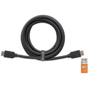 Manhattan Certified Premium High Speed Hdmi Cable With Ethernet - 4K@60Hz Uhd, Hec, Arc, 3D, 18 Gbps Bandwidth, Hdmi Male To Male, Shielded, 1 M (3 Ft.), Black, Retail Box, Limited Lifetime Warranty