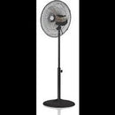 Mellerware 40cm Pedestal Steel Fan -"Elegant Breeze" 3 Speed Selection Oscillating Fan Head 40cm Diameter Radial Grill 50W Power Pedestal Steel Stand 1.3m Adjustable Height Colour Black 1 Year Warranty