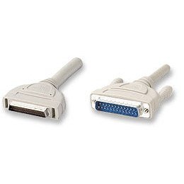 Manhattan Scsi 11 Cable UL2990-DB50/HPM to DB25M 12.5TP 6.5 ft (18 m) Limited Lifetime Warranty