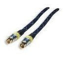 Manhattan S-Video Male-Male 1.5M BLUE Limited Lifetime Warranty