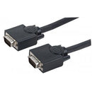 Manhattan Svga Monitor Cable (372190)- Hd15 Male Hd15 Male With Ferrite Cores 20 M (65 Ft.) Black Limited Lifetime Warranty