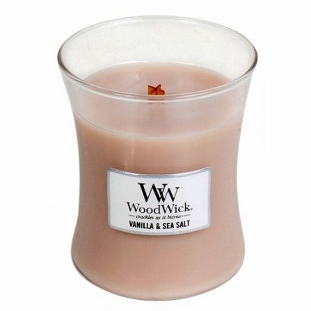 Woodwick Vanilla & Sea Salt Medium Jar