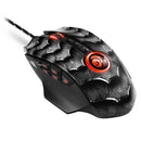 Sharkoon Drakonia Ii Gaming Laser Mouse With Adjustable Weights - 15000 Dpi Optical Sensor, 12 Programmable Buttons + 4-Way Scroll Wheel, Usb Interface - Black, Retail Box , 1 Year Warranty