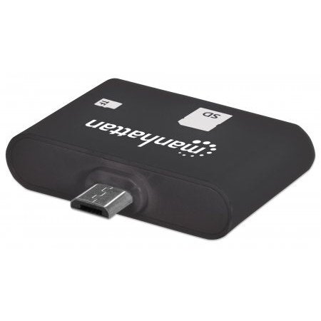 Manhattan imPORT SD - Mobile OTG Adapter 24-in-1 Card Reader/Writer Limited Lifetime Warranty