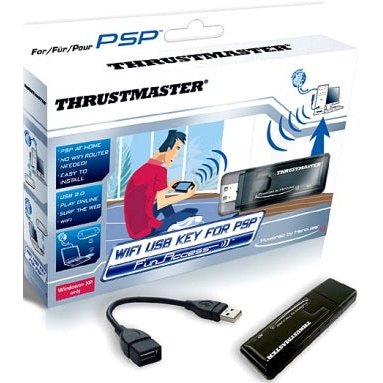 Thrustmaster Wifi Usb Key For Psp - Funaccess, Retail Box, 1 Year Warranty