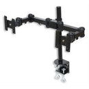 Manhattan Dual Lcd Monitor Mount Bracket-Supports Two Monitors, Double-Link Swing Arms,Fits Two Lcd Monitors Up To 19 Inch And 6Kg Each(12Kg Total), Retail Box , 1 Year Limited Warranty