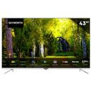 Skyworth 43 Inch Direct Led Backlit Full Hd Android Smart Tv With Built In Chromecast - Android 11 Operating System With Google Play Store, 1920 X 1080 Resolution, Aspect Ratio: 16:9, 2 X Hdmi, 2 X Usb Ports, Dynamic Contrast Ratio 1200:1, Brightness 200N