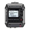 Zoom F1 Field Recorder With Shotgun Microphone-2-Channel Field Audio Recorder Sgh-6 Shotgun Microphone 1.25 Inch Monochrome Lcd Display One-Touch Button Controls 24-Bit 96 Khz Audio Wav And Mp3Records Directly To Micro Sd And Sdhc Cards Requires 2 X Aa...