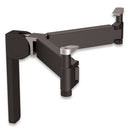 Manhattan Universal Folding A V Accessory Wall Mount - Plastic Steel Wall Mount With Adjustable Support Arms For Audio Video Components 1 Year Limited Warranty