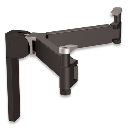 Manhattan Universal Folding A/V Accessory Wall Mount - Plastic/Steel Wall Mount with Adjustable Support Arms for Audio/Video Components 1 year Limited Warranty