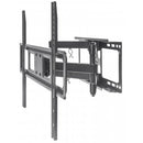 Mahattan Universal Basic Lcd Full-Motion Wall Mount - Holds One 37" To 70" Flat-Panel Or Curved Tv Up To 40 Kg (88 Lbs.); Adjustment Options To Tilt, Swivel And Level; Black, Retail Box , 1 Year Limited Warranty