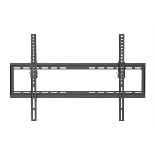 Manhattan Low-Profile Tv Tilting Wall Mount - Holds One 37" To 70" Tv Up To 35 Kg (77 Lbs.), 0 To 8° Tilt, Ultra Slim Design, Black, Retail Box , 1 Year Limited Warranty
