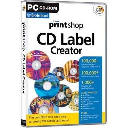 Apex Printshop Cd Label Creator Pc, Retail Box , No Warranty On Software