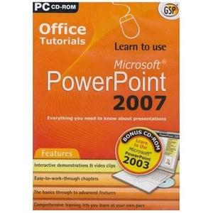 Apex Gsp Learn To Use Pwrpoint 2007 Pc, Retail Box , No Warranty On Software