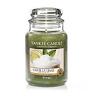 Yankee Candle Vanilla Lime Large Jar