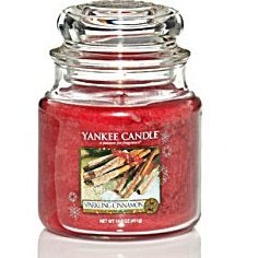 Yankee Candle Sparkling Cinnamon Medium Jar