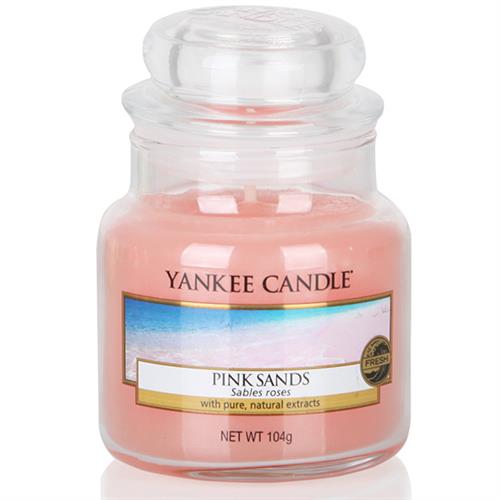 Yankee Candle Pink Sands Small Jar Retail Box No Warranty