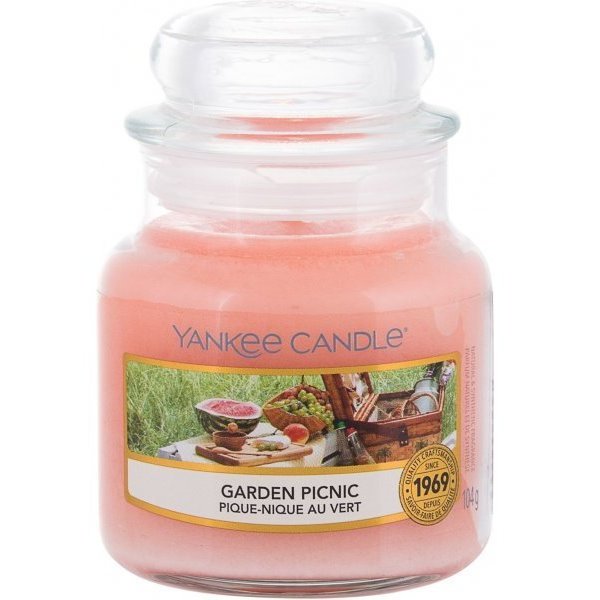 Yankee Candle Garden Picnic Small Jar Retail Box No Warranty