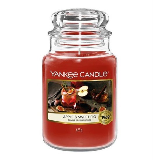 Yankee Candle Apple And Sweet Fig Large Jar