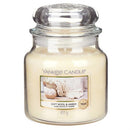 Yankee Candle Soft Wool & Amber Medium Jar Retail Box No Warranty