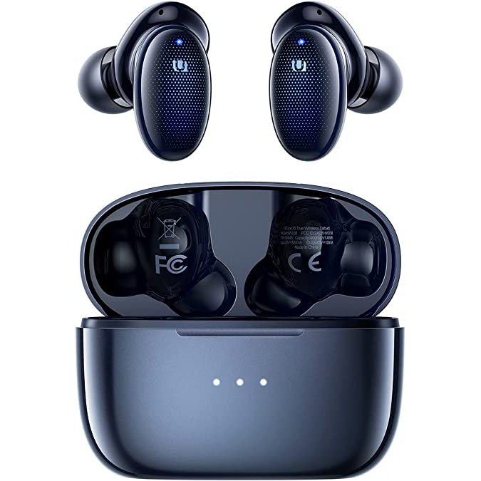 Ugreen X5 Wireless Earbuds Bluetooth 5.2 In-Ear Wireless Earphones With 4 Mics - Cvc 8.0 Noise Cancelling For Clear Calls, Aptx Hifi Stereo Adaptive Bluetooth Earbuds, 28H Playtime, Touch Control - Black, Retail Box , 1 Year Limited Warranty
