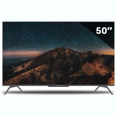 Skyworth 50Sud9300F 50 Inch Ultra Hd Led Android V10 Smart Tv - Resolution 3840 X 2160, Brightness 280Nits, Dynamic Contrast 6000:1, Dmr 60Hz, 8Ms Response Time, Hdmi Input X 3, Rf Input: 75Ohms Coaxial X 1, Usb 2.0 X 2, Lan X 1, Wifi X 1, Retail Box , 2
