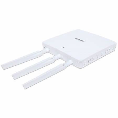 Intellinet High-Power Wireless Ac1750 Dual-Band Gigabit Poe Access Point - 450 Mbps Wireless N (2.4 Ghz) + 1300 Mbps Wireless Ac (5 Ghz), Wds, Wireless Client Isolation, 27.5 Dbm, Wall-Mount, Retail Box, 2 Year Limited Warranty