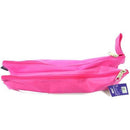 Nexx Fabric 2 Pocket 33cm Pencil Bag-Colour Rose Pink Dual Compartments 2 x Easy Slide Zip Closure Pencil Bag Store And Organise Your Pens Pencils Erasers And Other Stationery Items Flat Shape So You Can Easily Slip It Into Your Bag Includes Label Tag ...