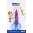 Marlin Kids Scissor Fun Cut -130mm Blunt Nose Soft Grip Handle Scissors Comfortable For Both Right And Left Hand Use Plastic and Stainless Steel Blades
