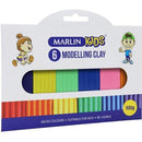Marlin Kids Modelling Clay 100g 6 x Neon Colours