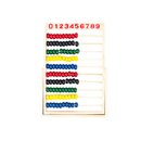 Marlin Kids Wooden Frame Abacus 100 beads- Ideal For School Learners Helps Develop Mathematical Skills Numeracy Counting Fine Motor Skills