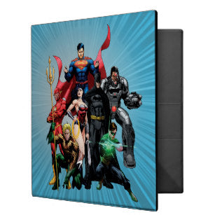 Justice League A4 Ringbinder - 2 Designs