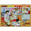 RGS 24 Piece A4 Wooden Puzzle Dentist- Interlocking Pieces 210 x 297mm Each Puzzle Contains A Full Size Poster