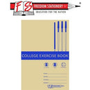 Freedom A4 72 Pages College Exercise Book Feint And Margin 20 Pack- Soft Durable Cover Ideal For Writing With Pen Or Pencil Pack Of 5