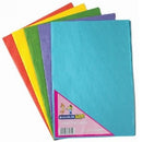 Marlin Kids Colour Kraft Precut Covers A4, Pack Of 5, Retail Packaging, No Warranty