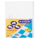 Marlin A4 Slipon Book Covers 120micron ( Pack of 5 )