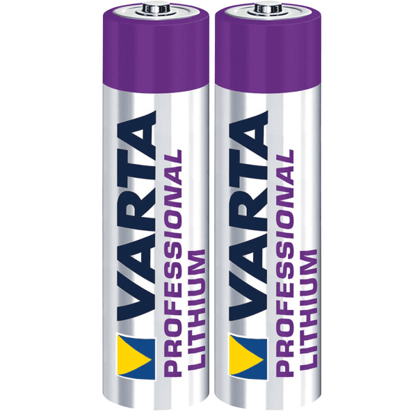 Varta Professional Lithium 1.5V AAA 1100mAh Battery - Pack of 2