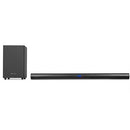 Hisense 38" 120Watt 2,1 Channel Soundbar With Wireless Subwoofer  Bluetooth, Hdmi, Arc/Optical Line-In Rca/Usb  Wall Mountable Fixation  Dolby Digital  With Wireless Remote Control  Blue Led Display Screen, Incl. -Optical Cable, Rca Audio Cable, 3.5Mm To