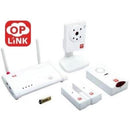 Oplink Connected C1S3 Triple Shield Wireless Security System Wireless Security & Monitoring And Surveillance Solution-Includes:1 X Opu2120 1 X Wi-Fi Ip Cam 2 X Door Window Sensor 1 X Siren 1 Year Warranty