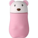 Casey Lovely Bear Shaped Multifunctional Portable 180Ml Usb Humidifier Air Purifier Mist Maker With Led Light For Home Office And Car-Pink Retail Box No Warranty