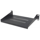 Intellinet 10 Inch Cantilever Shelf - 1u, 150 Mm Depth, Vented, Black, Retail Box , 1 Year Warranty