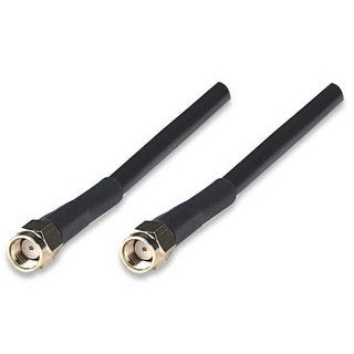 Intellinet Antenna Cable SMA plug to Reverse SMA plug 10 ft. (3.0 m) 2 year Limited Warranty