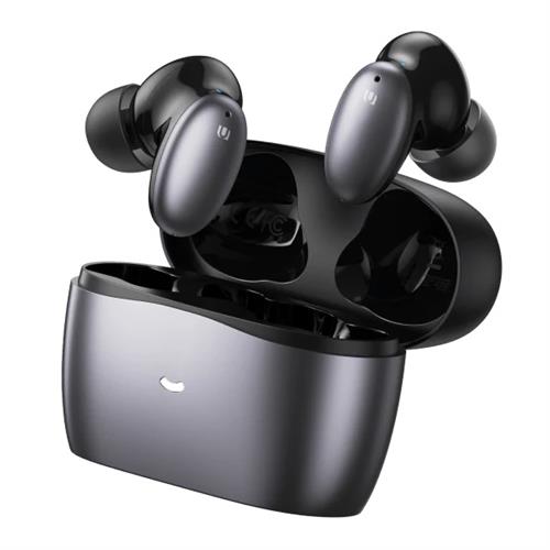 Ugreen HiTune X6 Hybrid Active Noise Cancelling Wireless Earbuds Bluetooth Earphones with 6 Mics Clear Calls - 10mm DLC Drivers Deep Bass Low Latency 26 Hrs Playtime Game Mode Volume Control - Black 1 year Limited Warranty