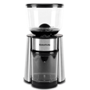 Taurus Electric 430g Coffee Grinder- 18 Different Grind Selections Stainless Steel Burr Grinding Disc 130w Rated Power Large 430g Capacity Removable Bean Hopper Stainless Steel Housing Measuring Spoon Included Colour Black and Silver 1 Year Warranty