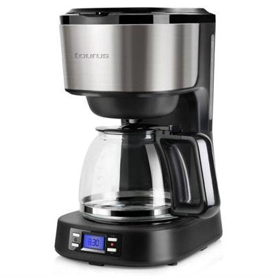 Taurus Stainless Steel Digital 1.2L Coffee Maker Retail Box 1 Year Warranty