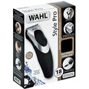 Wahl Style Pro Corded And Cordless Rechargeable 18 Piece Hair Clipper Set- Up to 60 Minutes Cord-Free Cutting Ability Corded Power Alternative If The Battery Runs Flat Lightweight & Easy To Use 1 Year Warranty