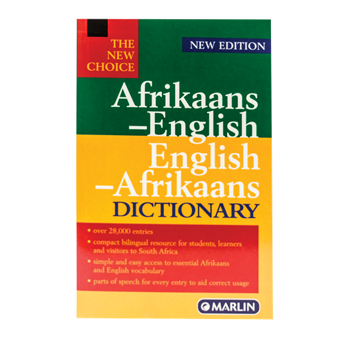 New Choice Afrikaans And English Dictionary- Bilingual Dictionary Suitable For Both Home And School Use Over 28000 Entries Simple And Easy Access To Afrikaans And English Vocabulary