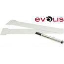 Evolis Complete Cleaning Kit -Includes 2 T-Shaped Cleaning Cards and Cleaning Pen Compatible with Badgy100 and Badgy200 Card Printers 1 year Limited Warranty