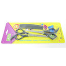 Casey Men Hairdresser Scissors kit - 1 X Regular Scissor 1 X Thinning Scissor 1 X Grooming Comb Out Of Box Failure Warranty