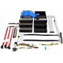 Intel® Sr1400 Sr2400 Fixed Drive Kit. Backplane-Contains Three Drive Trays Power Cables Slimline Cables And Front Panel Cables Eol Limited Warranty